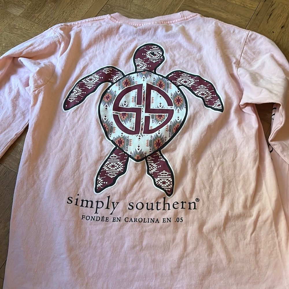 Small simply southern long sleeve shirt